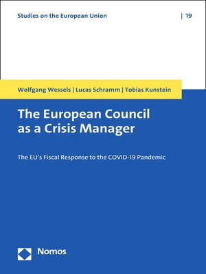 cover image of The European Council as a Crisis Manager